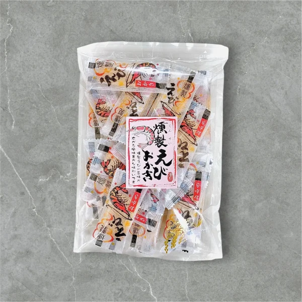 燻製えびおかき