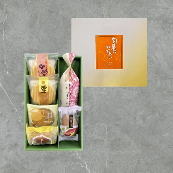 旬菓のにぎわい〈秋冬〉6個入