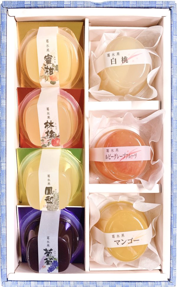 葛氷菓　7個　(参考上代：1200円/箱)　