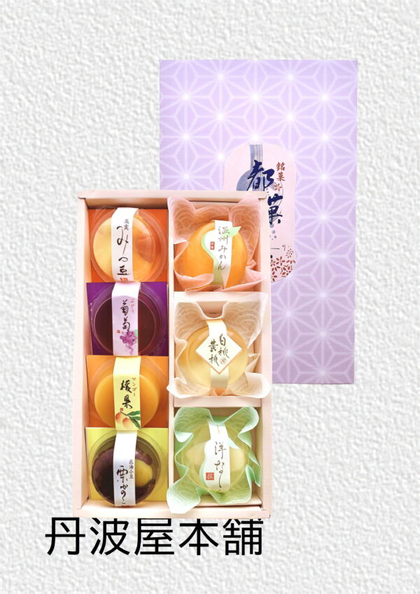 都菓集（夏）7個　参考上代 1,200円（税込1,296円）