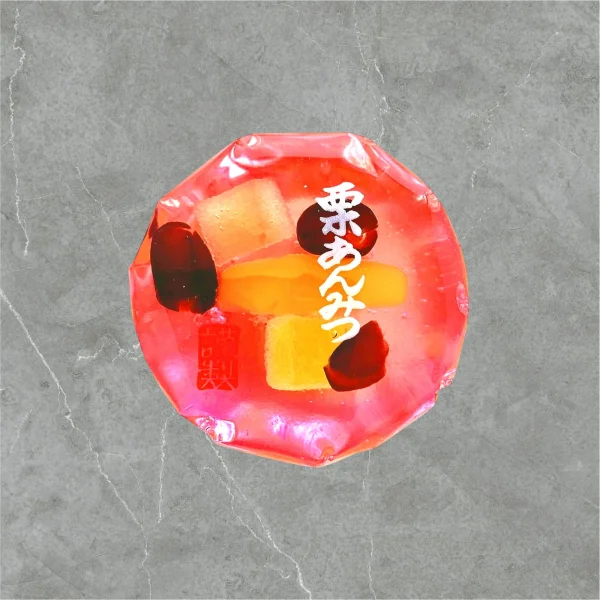 極上 栗あんみつ〈紅〉　