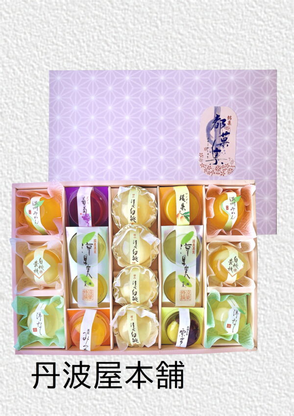 都菓集（夏）18個　参考上代 3,500円（税込3,780円）