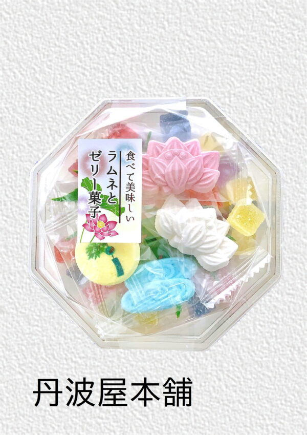 ラムネとゼリー  (お盆）　参考上代：500円（税込540円）