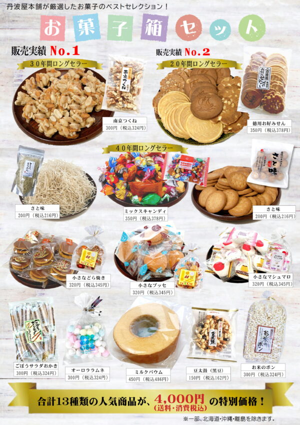 2021.お菓子箱セット