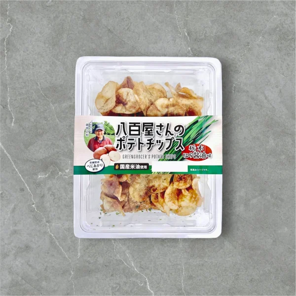 八百屋さんのポテトチップス ニラ醤油味　
