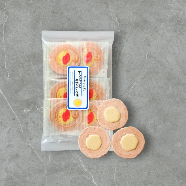 海老せんべい〈アンチョビ＆カマンベール味〉