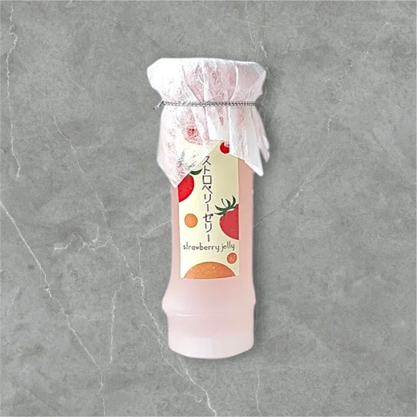 竹筒 ストロベリーゼリー